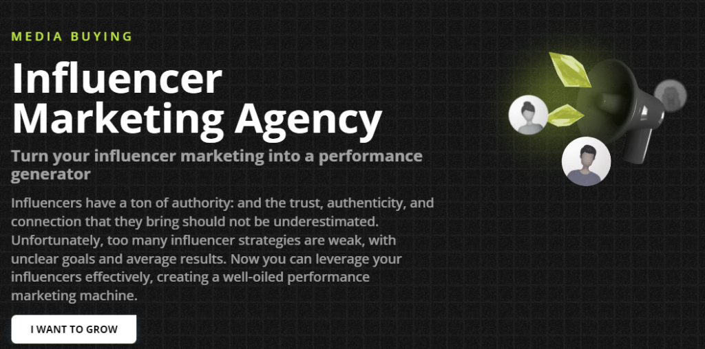 Influencer marketing agency