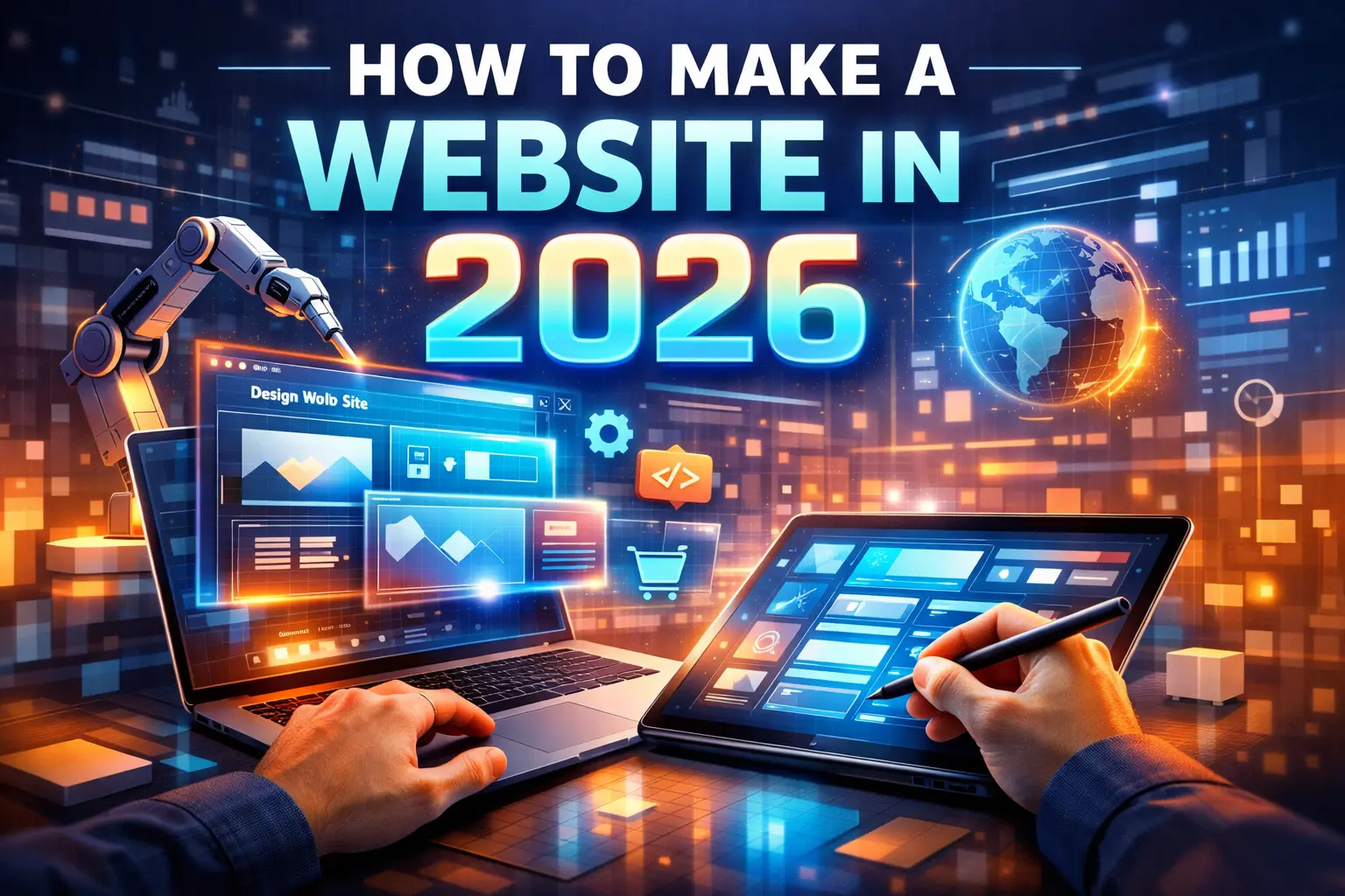 How to Make a Website in 2026: Step-by-Step Beginner’s Guide
