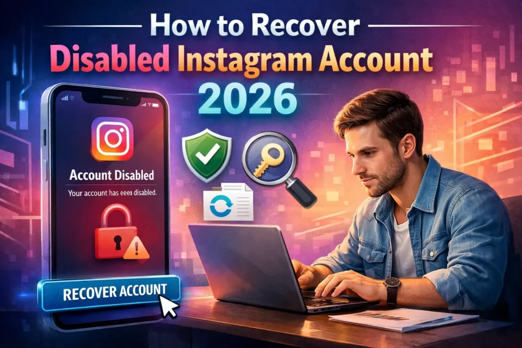 Recover Disabled Instagram