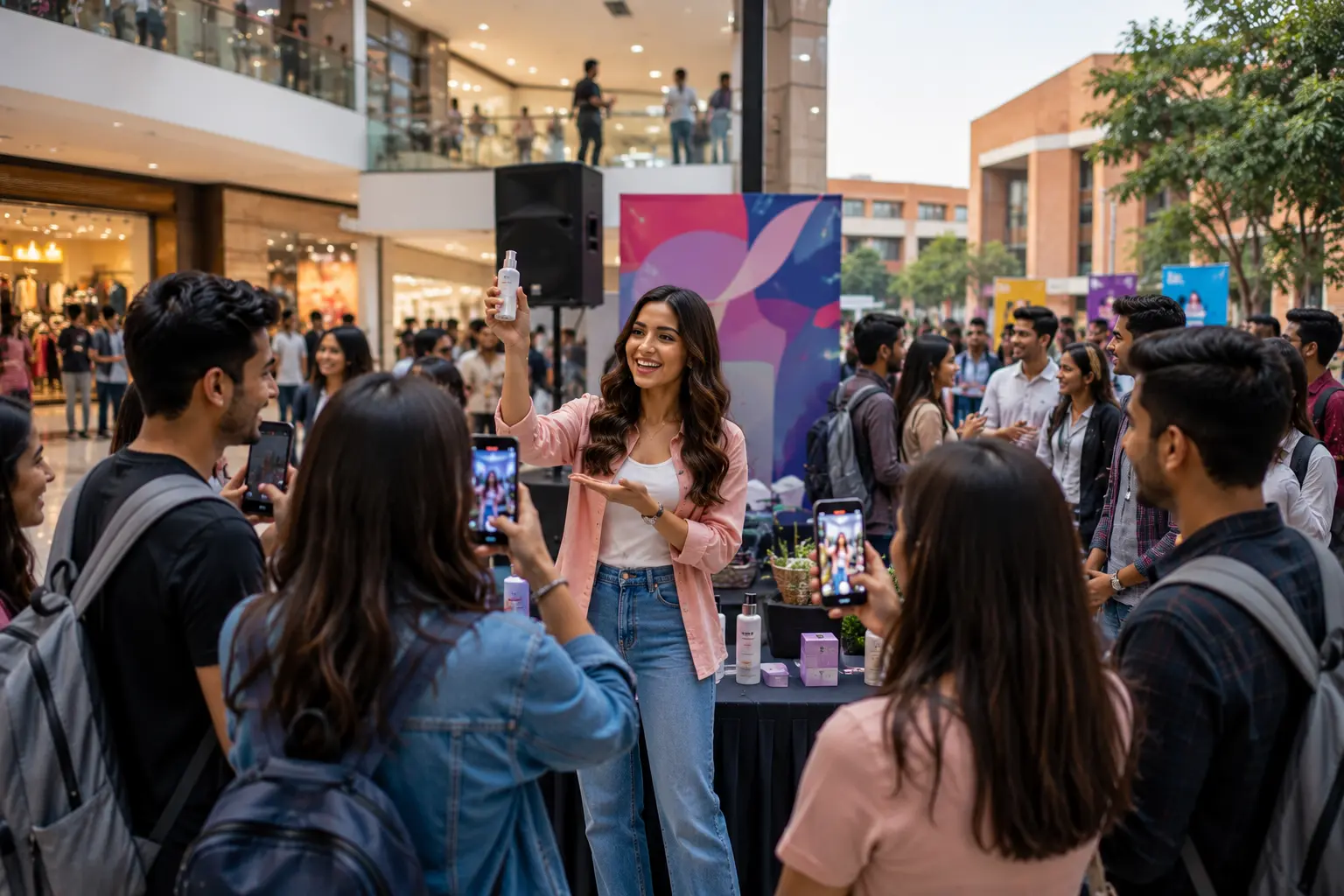 Mall & College Activations Influencer Marketing